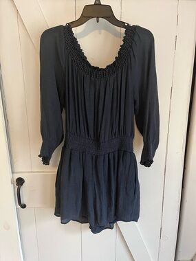 Abercrombie & Fitch Navy Romper